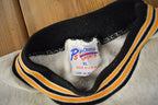 Vintage 1990s TRUMBULL TOUCHDOWN Club Embroidered Crewneck Sweatshirt Made In USA