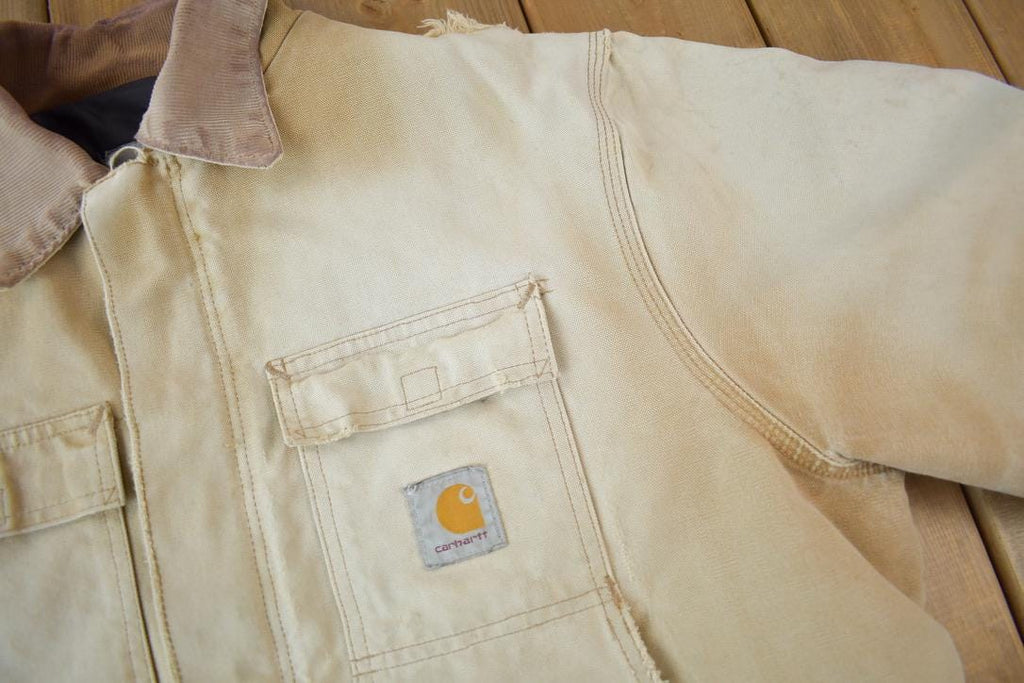 Vintage 1990s Thrashed Carhartt Traditional Work Jacket