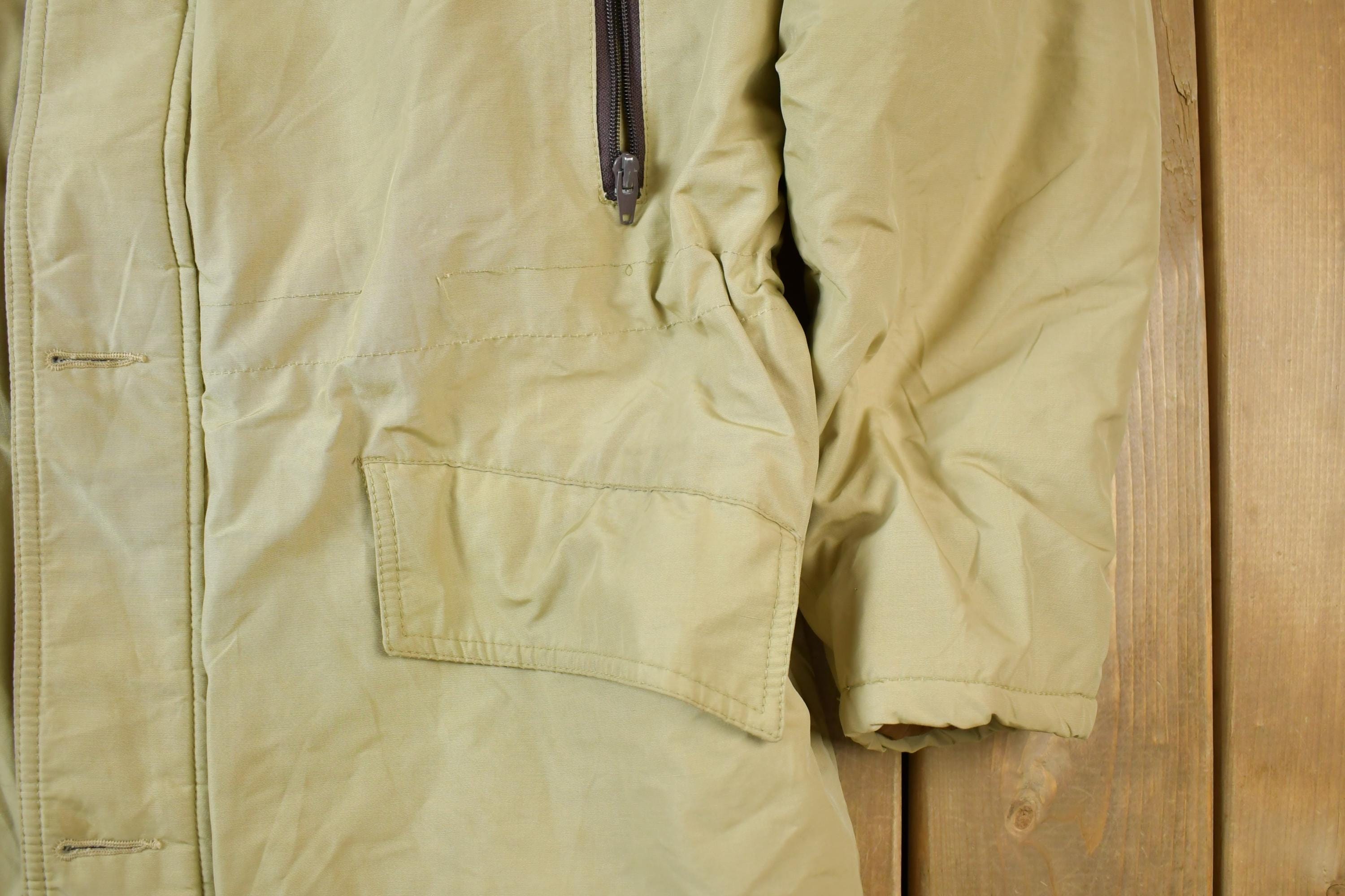 Vintage 1990s Field And Stream Utility Down Puffer Jacket