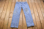 Vintage 1990s 505 Levi's Red Tab Jeans Size 35 x 30