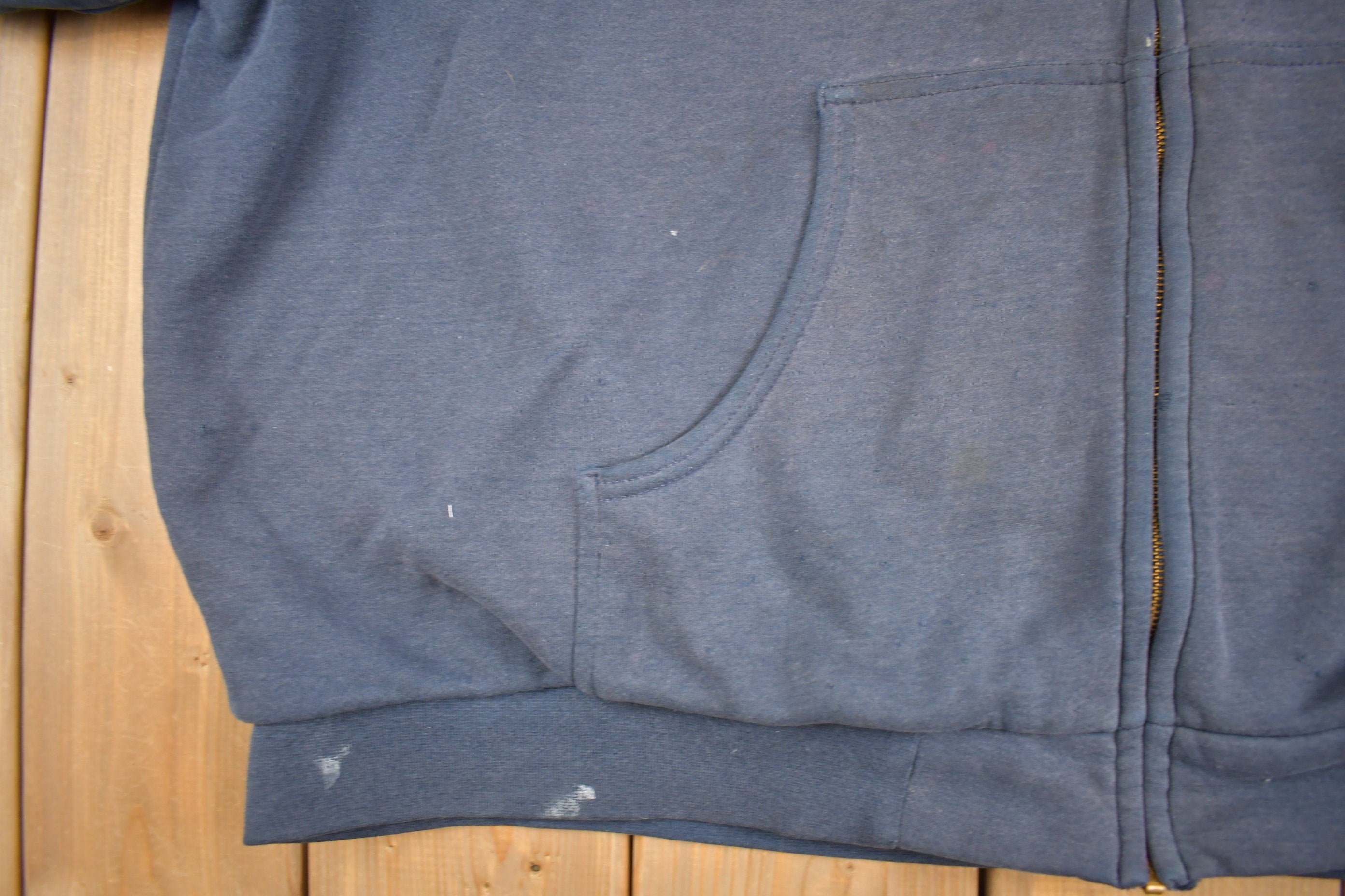 Vintage Y2K Distressed Carhartt Thermal Lined Hoodie Sweatshirt