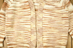 Vintage 1960s Striped Shall Cardigan Sweater