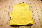 Vintage 1990s Nautica Fleece Zip Up Vest