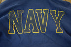 Vintage Navy Military Hoodie