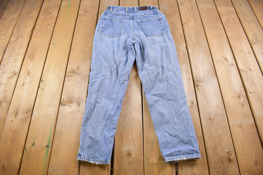 Vintage 1990's L.L Bean Comfort Waist Blue Jeans 28 x 28