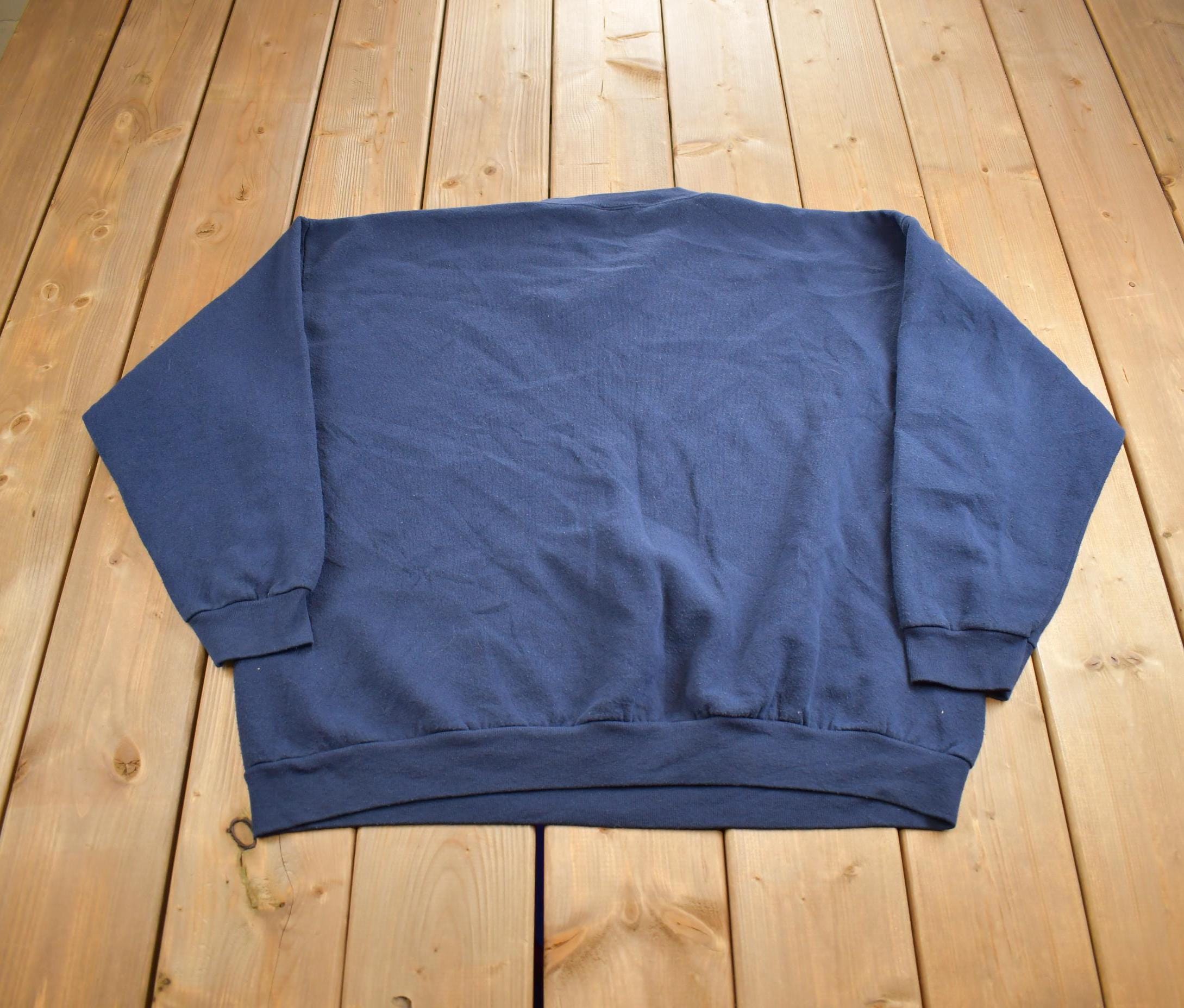 Vintage 1990s Penn State University Embroidered Crewneck Made In USA