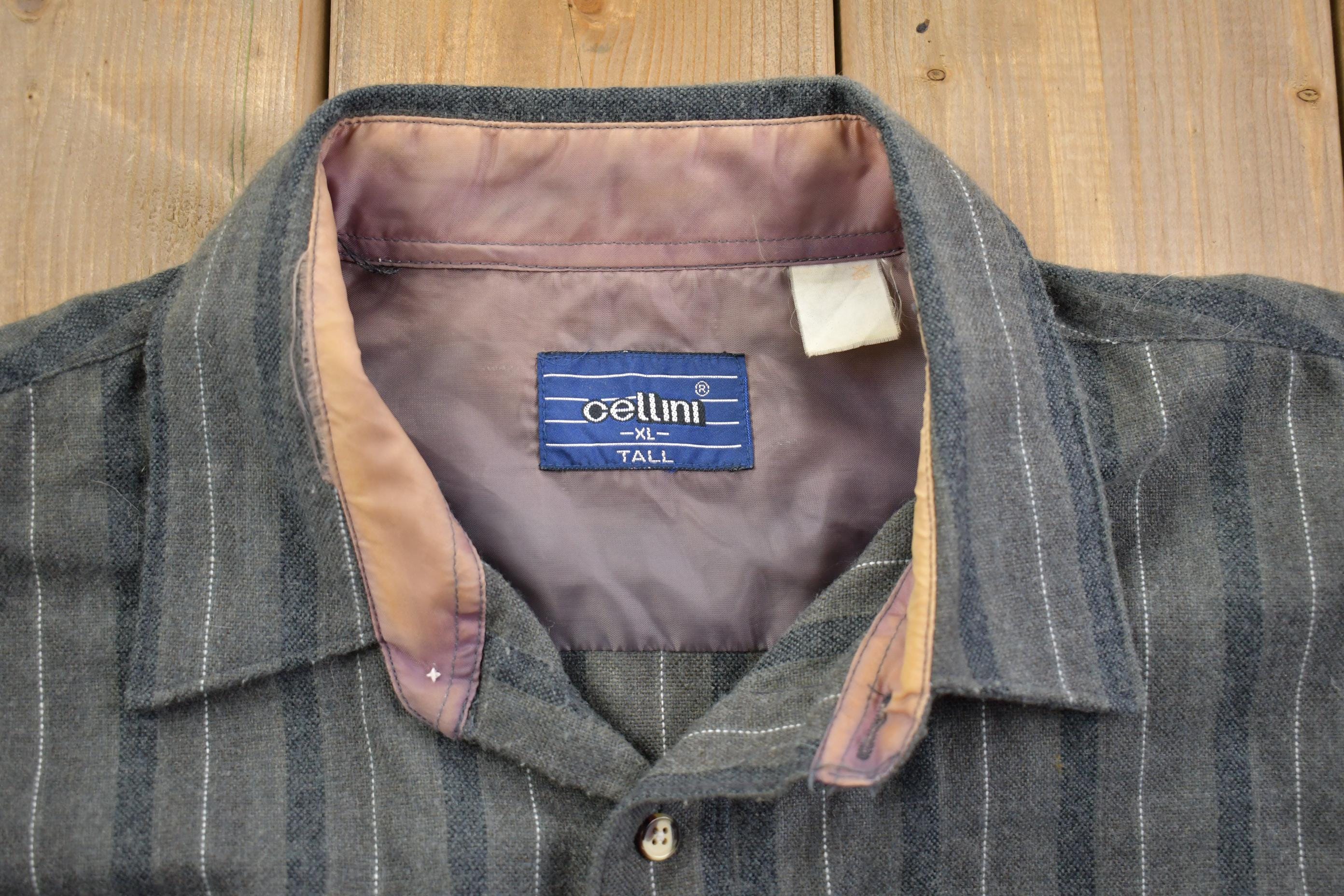 Vintage 1990s Celleni Western Style Button Up Rodeo Shirt- XL