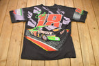Vintage 1995 Bobby Labonte #18 NASCAR All Over Print T-Shirt
