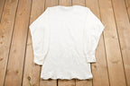 Vintage 1990s Long Johns Thermal Long Sleeve Shirt / Made in USA / 90s Thermal Shirt / Athleisure / Streetwear / Winter Essentials