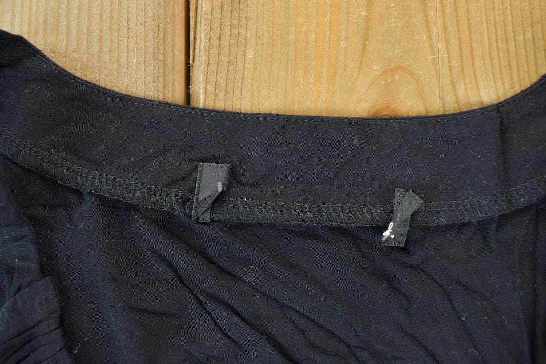 Women Vintage Vigoss Y2K Black Tank Top Grunge Skull Print