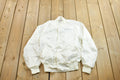 Vintage 1980s West Ark Satin Bomber Jacket