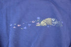 Vintage 1990s Northern Reflections Cute Puppy Outdoorsman Crewneck Sweatshirt