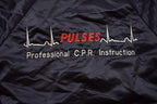 Vintage 1990s Pulses CPR Satin Bomber Jacket