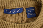 Vintage 1990s Izod Knit Crewneck Sweater