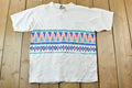Vintage 1990s Northern Reflections Abstract Pattern Graphic T-Shirt