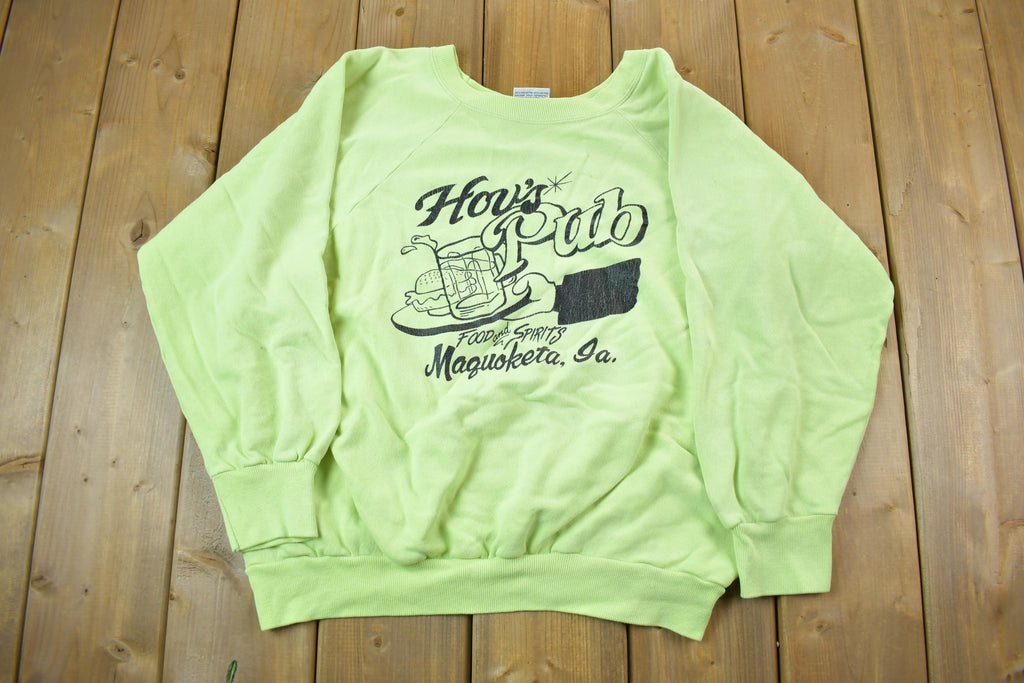 Vintage 1990s Hov's Pub Crewneck Sweatshirt