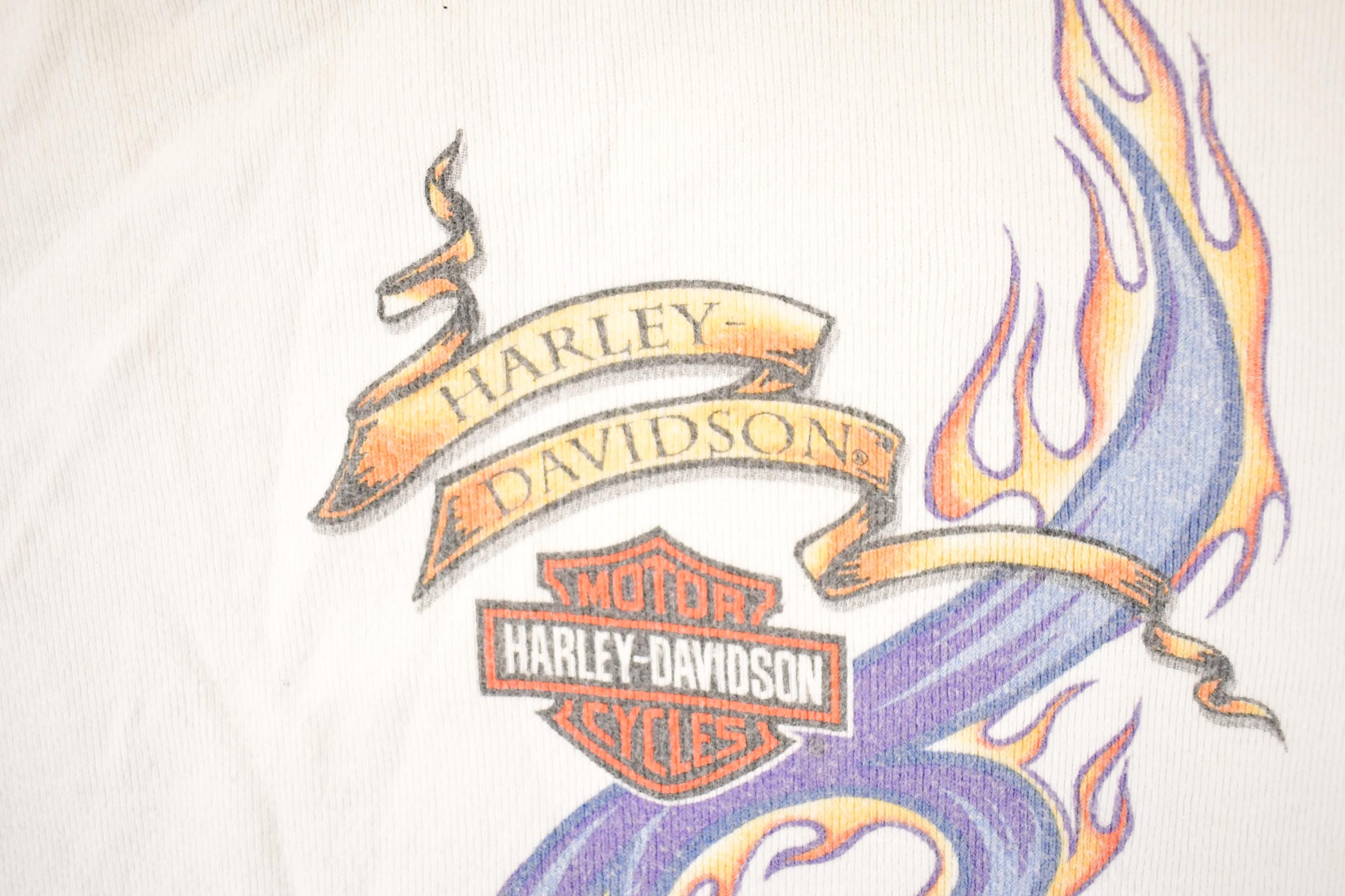 Vintage Y2K Harley Davidson Motorcycles Biker T-Shirt Women's M