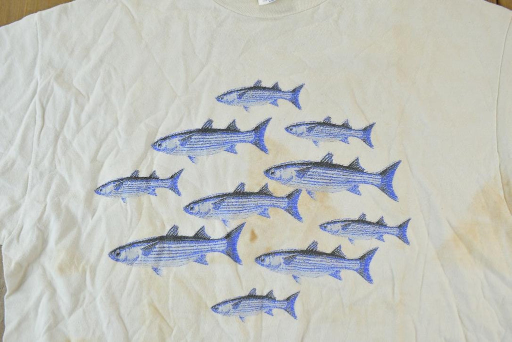 Vintage 1992 Chi Fishing Graphic T-Shirt
