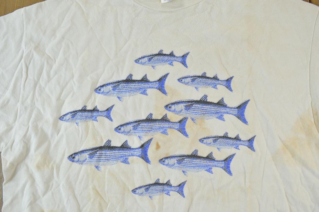 Vintage 1992 Chi Fishing Graphic T-Shirt