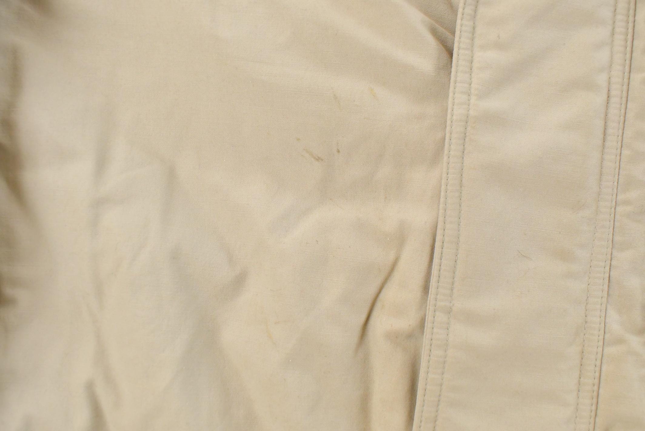 Vintage 1990s L.L. Bean Utility Parka Jacket Men's Medium / Vintage Winter Jacket / Full Zip / Streetwear / 1990s LL Bean / Beige Jacket
