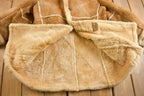 Vintage 1980s Shearling Leather Jacket