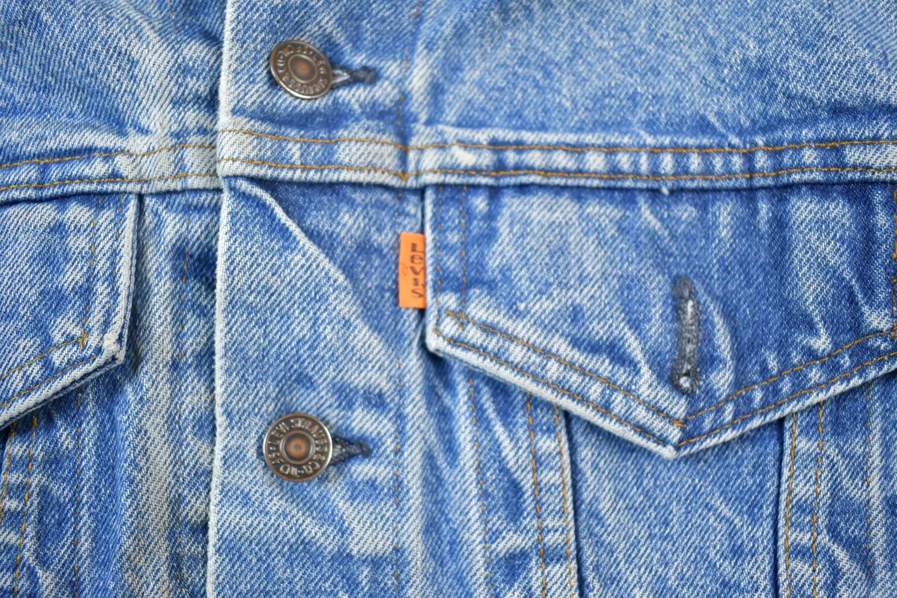 Vintage 1990s Levi Strauss Jean Jacket Made In USA