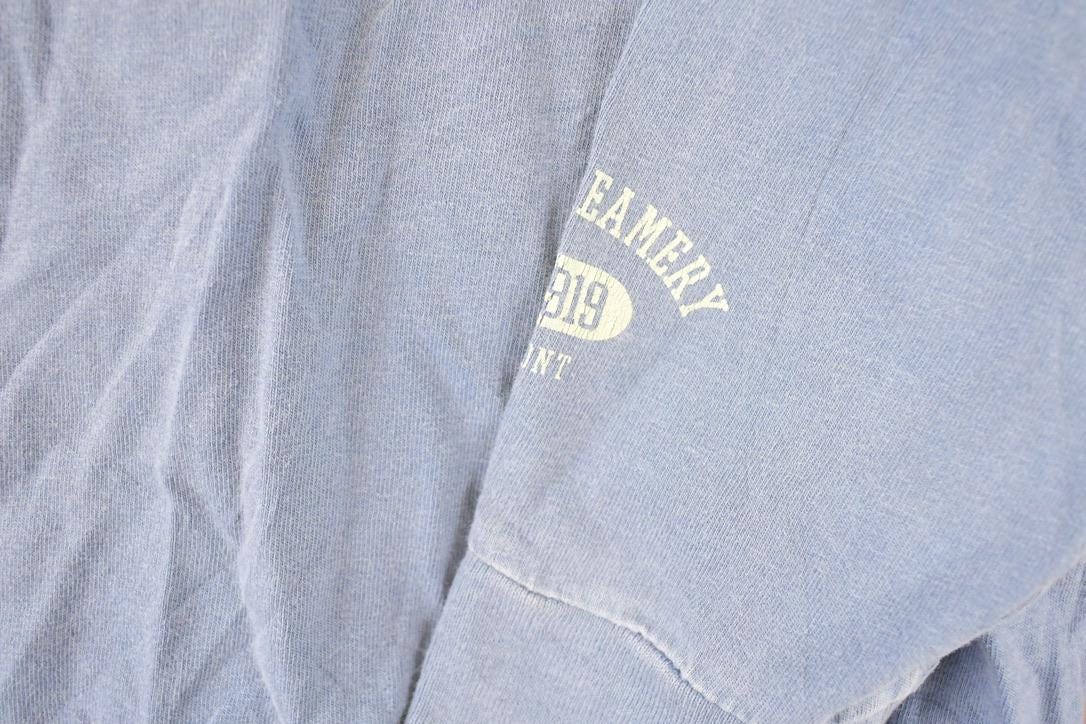 Vintage 1990s Cabot Creamery Graphic Print Long Sleeve T Shirt Men's M