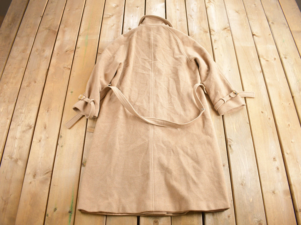 Vintage 1980s The Gleneagles Cashmere Over Coat Size 16