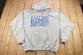 Vintage 1990s Eastern Illinois University Collegiate Hoodie  Heavyweight  NCAA Sweatshirt  Sportswear  Americana  Made In USA