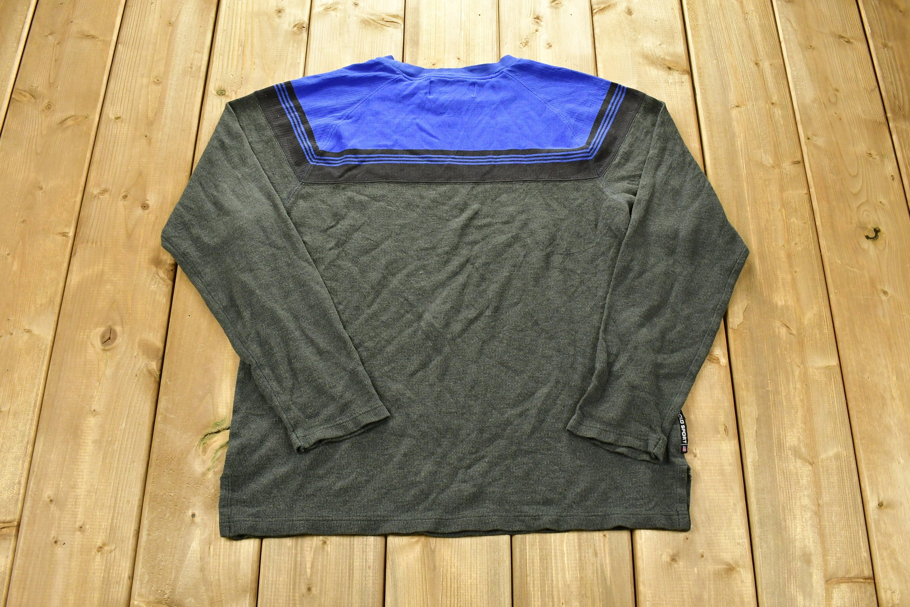 Vintage 1990s Polo Sport Ralph Lauren Embroidered Crewneck Sweatshirt