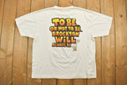 Vintage 1990s Brockton H.S Funny Graphic T-Shirt