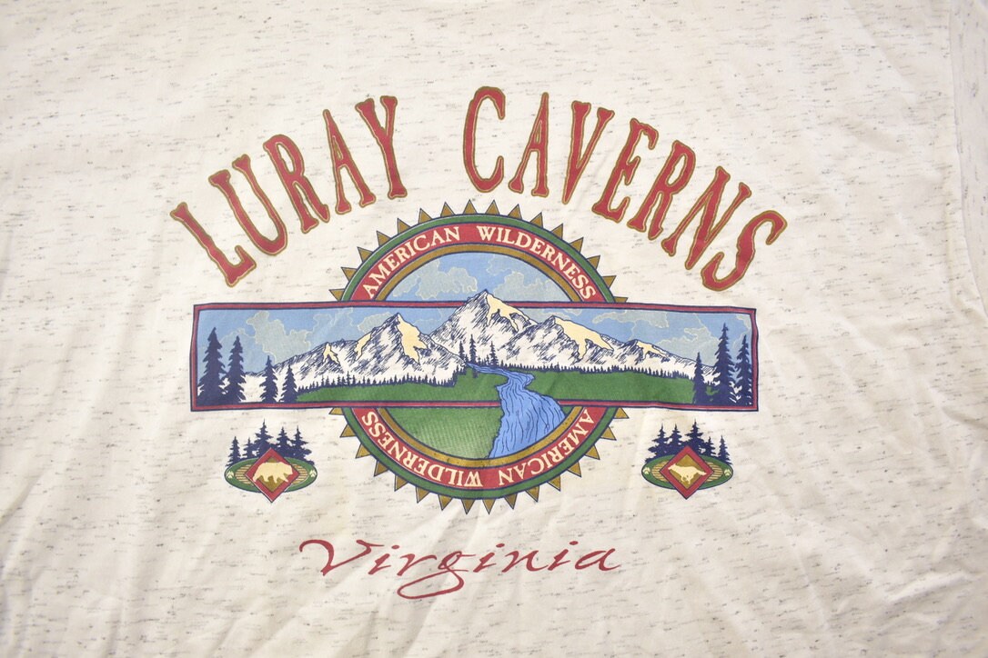Vintage 1990s Luray Caverns Travel T-Shirt