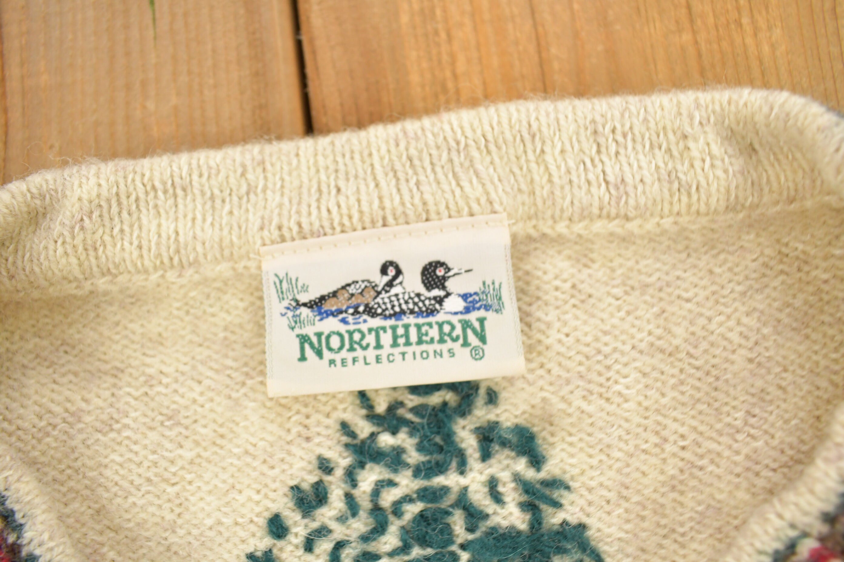 Vintage 1990s Northern Reflections Knitted Cardigan