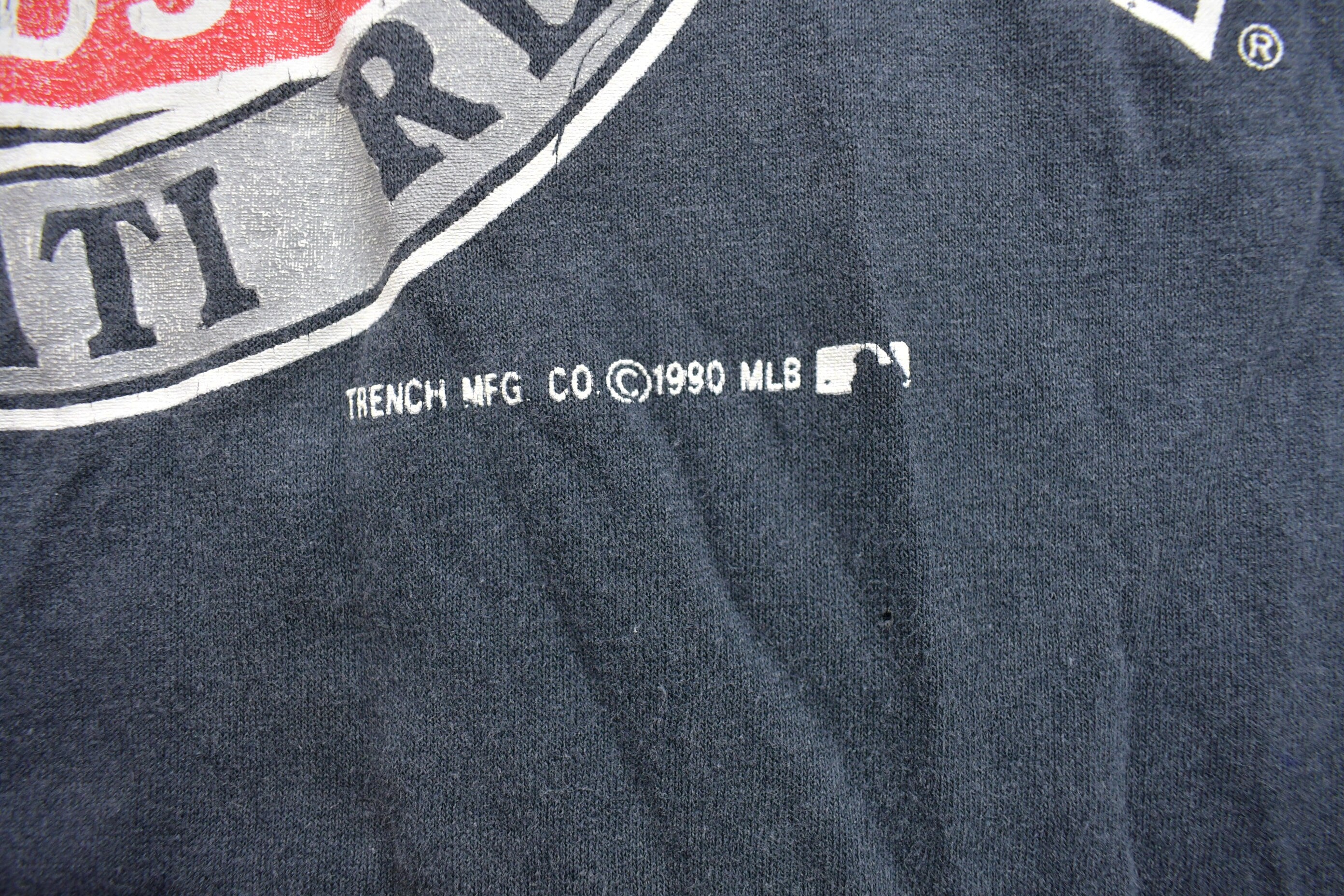 Vintage 1990 Cincinnati Reds World Champions World Series Graphic T Shirt