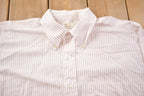 Vintage 1990s Gentlemens Wear House Striped Button Up Shirt