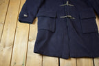 Vintage 1990s 100% Wool Gloverall Duffle Coat Made In England - Medium