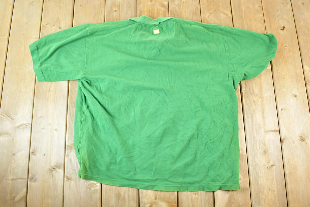 Vintage Y2K Ecko Unltd Quarter Button Up Polo Shirt Men's XL