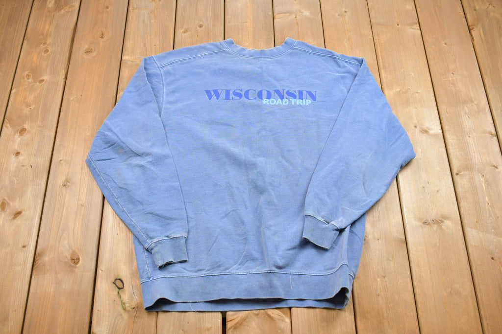 Vintage 1990s Wisconsin Crewneck Sweatshirt