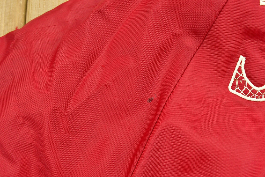 Vintage 1980s Jacoby Waterproofing Satin Work Jacket