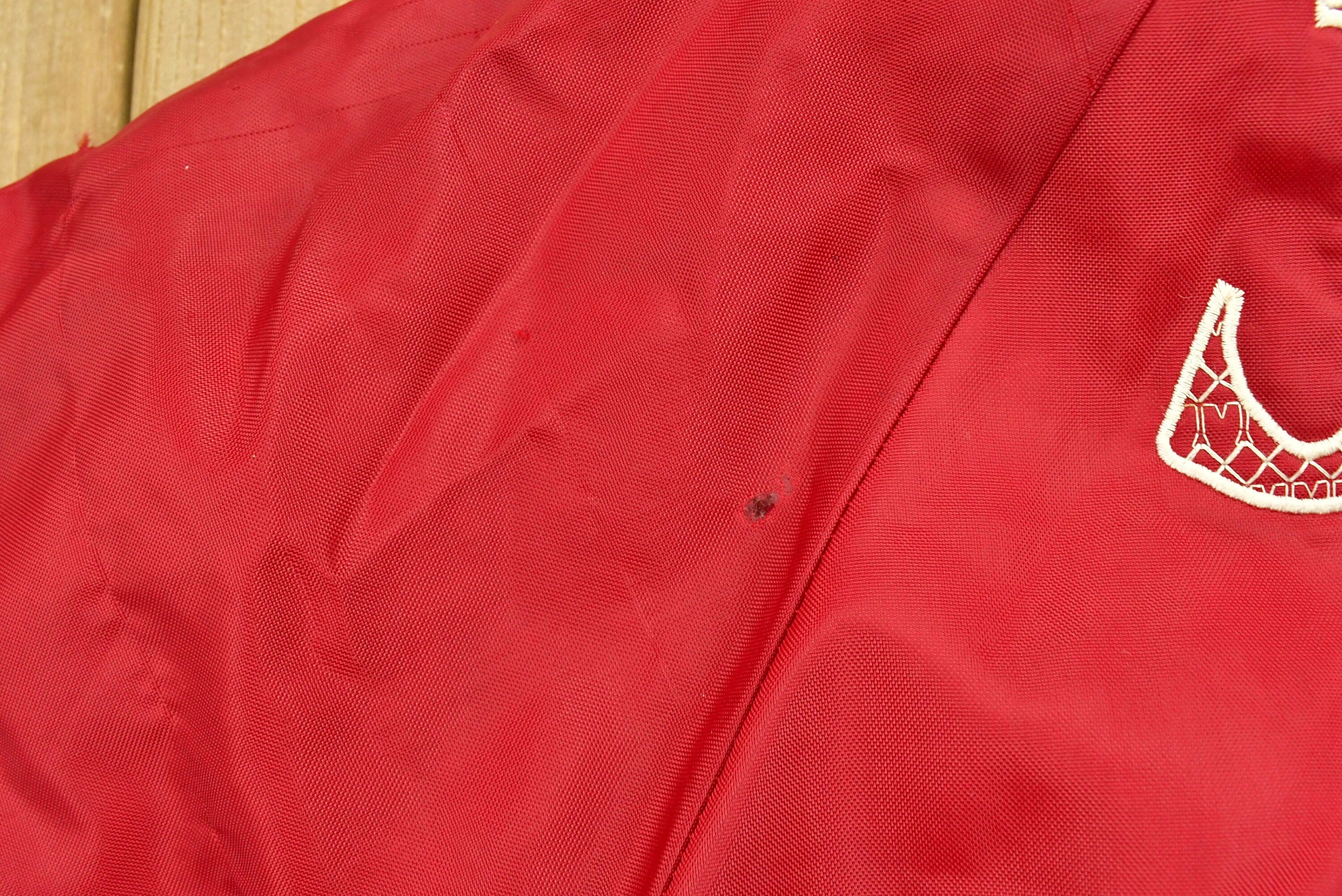 Vintage 1980s Jacoby Waterproofing Satin Work Jacket