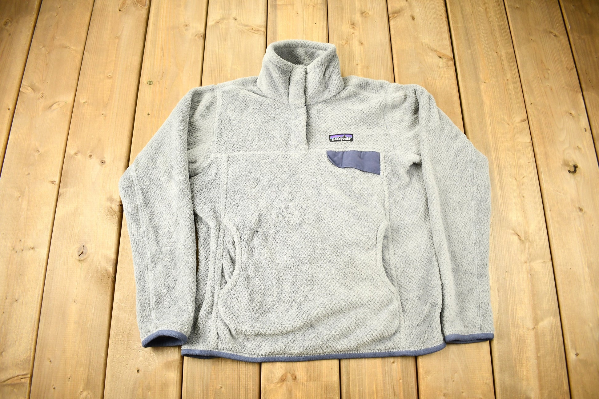 Vintage Patagonia T-Snap Fleece Sweater