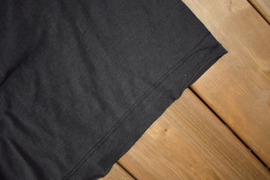 Vintage 1990s Harley Davidson Motorcycles Haleigh NC Single Stitch Graphic T-Shirt Made In USA