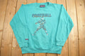 Vintage 1990s Football Fever Crewneck Sweatshirt