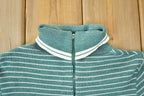 Vintage 1990s Knit Turtleneck Quarter Zip Sweater / 90s Crewneck / Made In USA / Preppy