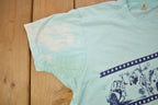 Vintage 1980s Honda Street Bike Crashing Sucks Graphic T Shirt