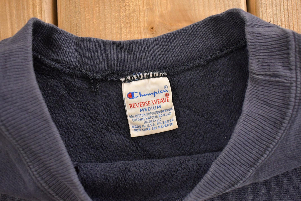 Vintage 1990s Boston University Champion Reverse Weave Crewneck Sweatshirt Men's Medium /