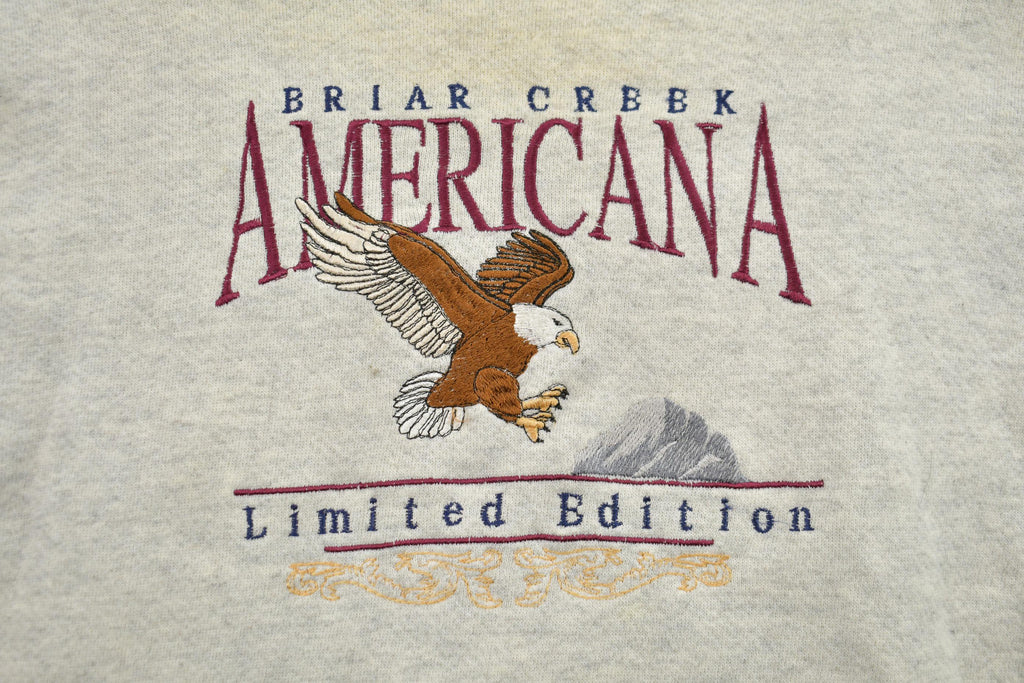 Vintage 1990s Briar Creek Americana Souvenir Crewneck Sweatshirt