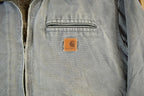 Vintage 1990s Carhartt Detroit Jacket Blanket Lined Men's 2XL