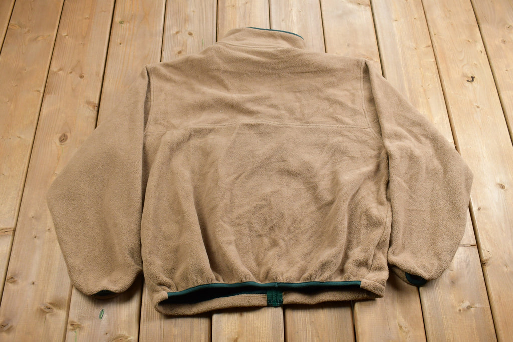 Vintage 1990s Zip Up Fleece Sweater