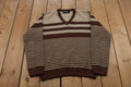 1970s Vintage Uniworth Knitted V Neck Sweater